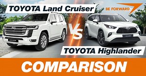 Toyota Land Cruiser vs Toyota Highlander Comparison