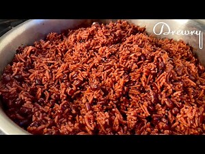 PERFECT WAAKY3 RECIPE | ONLY RICE & BEANS YOU NEED | GHANA FOOD