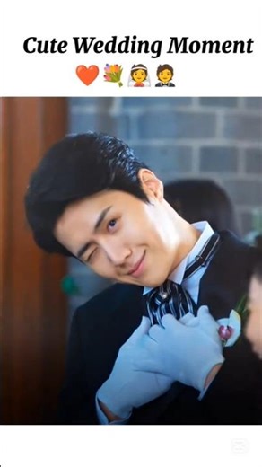 Cute Bride and Groom 💍❤️ | when life gives you tangerines | K-Drama Edit #kdrama #shorts #romance