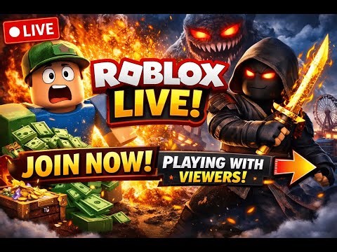 Roblox Live Stream – Fun, Chaos & Wins!