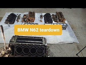 Bmw N62 engine teardown P2! why was mixing oil with water? now I know