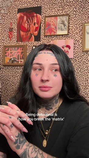 I’m delusional as hell okay #occulttok #astrologer #thematrix #occult | cracking the matrix