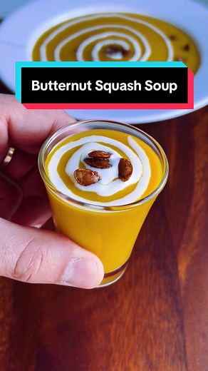 Roasted Butternut Squash Soup Recipe - Fall Comfort Food