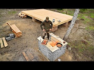 Making a Brick Oven for My Forest Kitchen | Wilderness Off Grid Living, Natural Stone Veneer