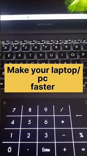 How to Make your Laptop or Pc Fast Run!! #tech #viral #shorts #trending