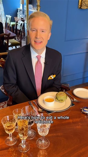 Is this more casual than you might have expected? #dining #etiquette #williamhanson | William Hanson