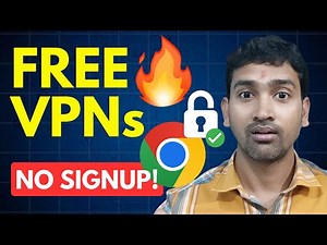 🔥3 Best FREE VPNs Extensions for Chrome | No Signup Just One Click!