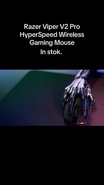 Razer Viper V2 Pro HyperSpeed Wireless Gaming Mouse. For more write to inst.