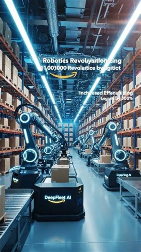 Amazon's 1 Millionth Robot: AI Takes Over the Warehouse