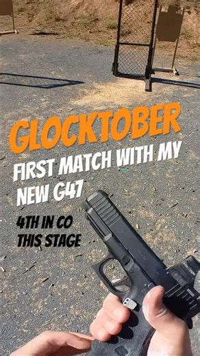 New Glock G47 - Speed Shooting #uspsacarryoptics #practicalshooting #Insta360POVChallenge