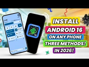 Install Android 16 on ANY Phone In 2026 | How To Install Android 16 | Without Root & Without TWRP