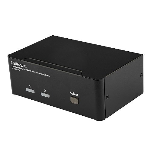 StarTech.com 2 Port Dual DisplayPort USB KVM Switch with Audio | Dell USA