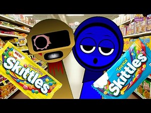 Blue Sprunki Skittles Meme | Incredibox Sprunki Animation 2