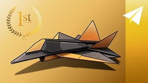 How to Make a Competition Winning Jet Paper Airplane that Flies Really Far! Frostbite – Foldable Flight