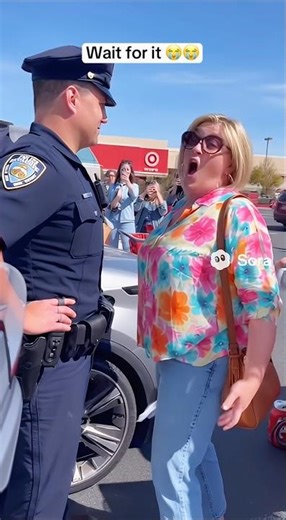 When Karen meets the wrong officer on the wrong day 💀🍿