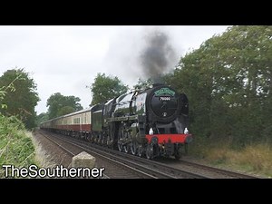70000 "Britannia" powers through Kent with 'The Garden of England Lunchtime Tour' 08/08/2023