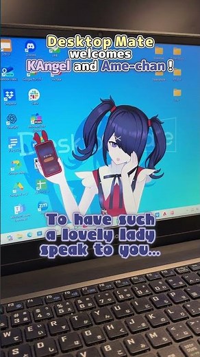 NEEDY STREAMER OVERLOAD OMGkawaiiAngel & Ame-chan DLC Out Now! | Desktop Mate