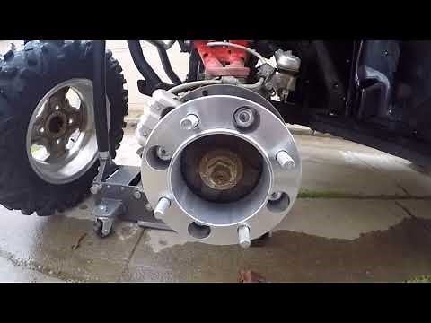 Teryx 4 super atv wheel spacer install