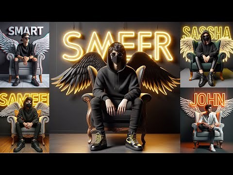 How To Create 3D Ai Name Images with Bing ai viral editing Bing image creator tutorial