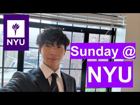NYU Sunday Vlog & Admission Tips Interview | NYU Freshmen Vlog