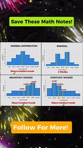 8K views · 42 reactions | SAVE THESE USEFUL STATISTICS Math Notes...