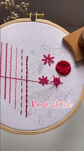 learn 15 embroidery stitches