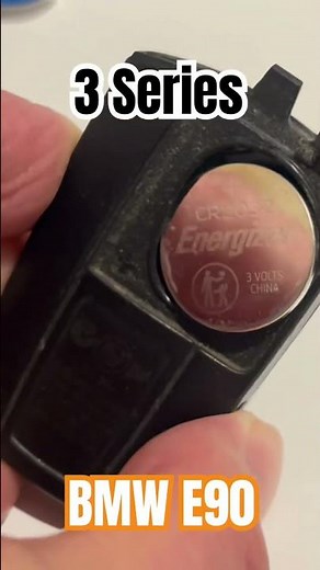 BMW 3 Series E90 Key Fob Battery Replacement #bmw #e90 #diy