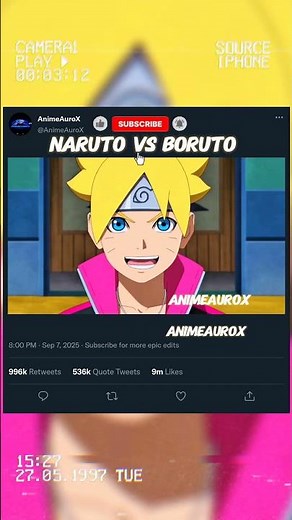 Naruto Vs Boruto: Who is stronger ninja and why ?