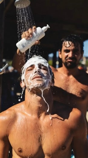 Infinite Shampoo Prank! 🤣 He has NO idea... #shorts