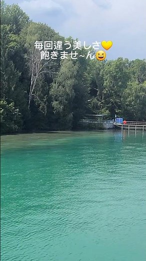 チューリッヒ湖🇨🇭クルーズ💙 #スイス #スイス旅行 #スイス観光