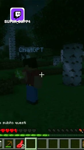 ChatGPT su Minecraft in LIVE?!