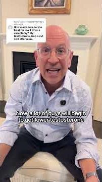 Low T after Vasectomy?