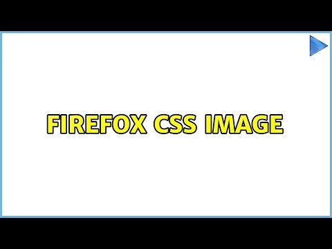 firefox css image (3 Solutions!!)