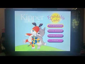Kipper The Dog Friendship Tails (2004) DVD Menu 👯‍♀️🖌️🎨🗒️