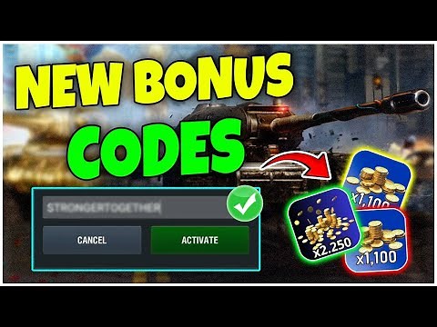 WORLD OF TANKS BLITZ CODES 2025 ✅ - WOT BONUS CODE 2025