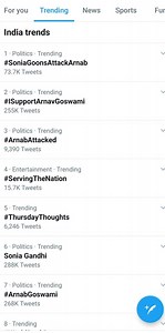 What is Trending on TWITTER in India?