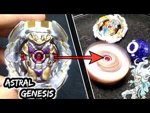 ASTRAL GENESIS, HE CREADO UN *GENESIS SPARKING* Beyblade burst sparking custom | NeozBey