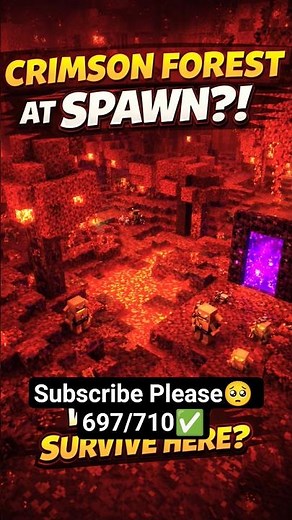 Minecraft Seeds Part - 7 | Nether Biome | #minecraft