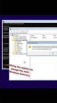 Installing Windows to defaultuser0 (full video in description!!!) #windows #cmd #technology