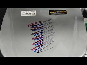 AUTOTRIZ Stain Resistance (Anti-Graffti) Test- Polysiloxane VS Polysilazane based Coating