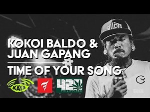 Kokoi Baldo and Juan Gapang - "Time of Your Song" by Matisyahu (Live w/ Lyrics) - Art Peace Music 7