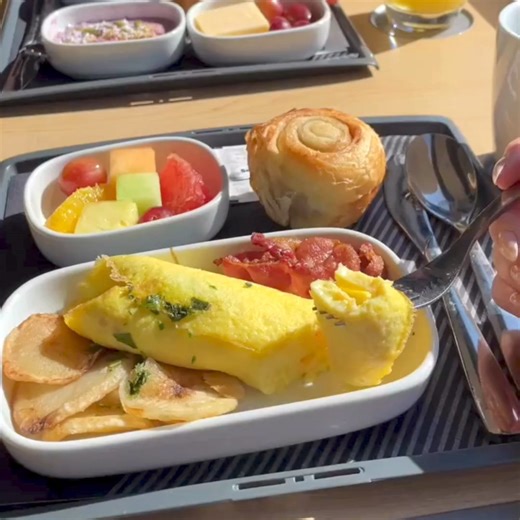 14K views · 205 reactions | Travelling in Business class sure has its...