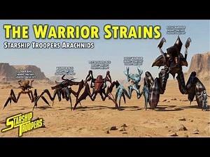 All Warrior Strains of Arachnids in Starship Troopers (Explained)
