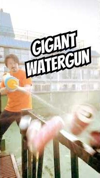 A giant water gun that holds 3 liters of water...?! #shorts
