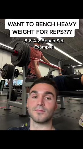 Mastering Bench Press with 8-6-4-2 Sets