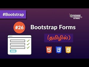 #26 - Bootstrap Forms - (தமிழில்) (Tamil) | Bootstrap Course | Web Design