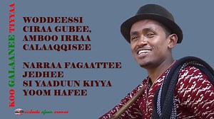 Laal Galoo too, Gullaalleen kan Tufaa Laal Galoo too, Gaara Abbichuuti turii Laal Galoo too, Galaan Finfinnee maarsee Laal Galoo too, Silaa akka jaalalaa Laal Galoo too, wal irraa hin fagaannuu Laal Galoo too, Jarati nu fageessee | Sirboota Afaan Oromo
