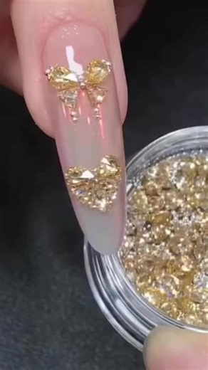 Creative Stone Nail Design Tutorial for Beginners