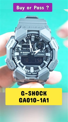 G-SHOCK GA010-1A1 ⌚🤔