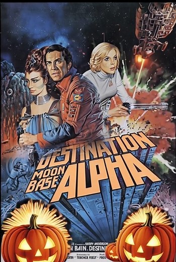 30K views · 534 reactions | Hope everyone had a great Halloween! Bonus Friday AI Fun! Space: 1999 Series Space:1999 by Nick Macarty #Space1999 #holloweengreeting #Halloween #hallownight #eagle #moonbase #AI | Space: 1999 Series | Facebook